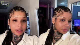 Chrisean Rock Shows Off Her New Face Tattoo HD New Upcoming Show With Rod Wave [upl. by Oramug509]