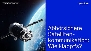 Abhörsichere Satellitenkommunikation Wie klappts  PodcastFolge von Entdeckt erklärt erzählt [upl. by Eilyw878]