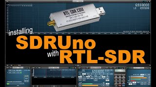 Installing SDRUno for use with a RTLSDR [upl. by Paschasia856]