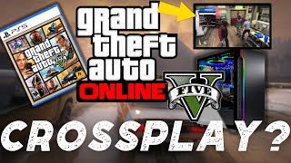 Is GTA 5 CROSSPLAY Available Cross Platforms For GTA Online  PS4PS5 amp PC [upl. by Pihc]