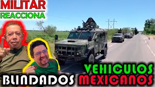 MILITAR COLOMBIANO Reacciona a los VEHICULO MEXICANOS BLINDADOS del EJERCITO [upl. by Ecirtnahs]