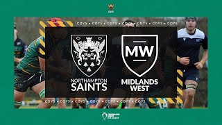 U18 Highlights  Northampton Saints v Midlands West Academy [upl. by Riggs888]