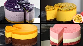 4 best no bake cheesecakes recipes [upl. by Ahsirtap761]