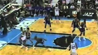 Penny Hardaway post move dunk [upl. by Nohsauq]