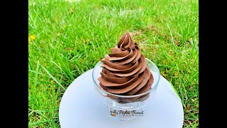 Doar 2 ingrediente si 10 minute de munca Crema ganache de ciocolata neagra foarte fina [upl. by Rizan673]