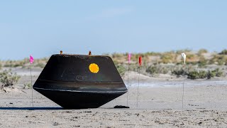 Revealing the OSIRISREx Asteroid Sample Official NASA Broadcast in 4K [upl. by Jeralee]