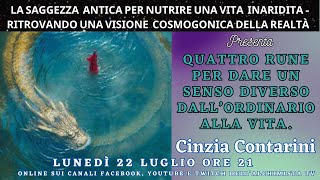 Quattro Rune per dare un senso diverso dall’ordinario alla vita  Cinzia Contarini [upl. by Wolfson]