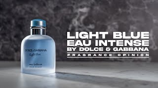 LIGHT BLUE EAU INTENSE BY DOLCE amp GABBANA  FRAGRANCE OPINION VIDEO [upl. by Esadnac838]