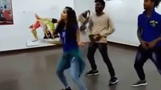 Deepthi Sunaina Dance Practice For Kala Chashma Song  Dance Rehearsal [upl. by Urbai666]