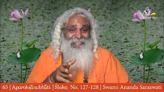 65  Aparokshanubhuti  Swami Ananda Saraswati  Verse No 127  128  Obstacles in Meditation [upl. by Nyrhtakyram]