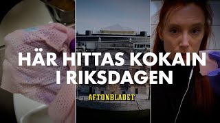 Här hittas kokain hos fyra av riksdagspartierna [upl. by Fafa]