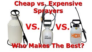 Pump Sprayer Comparison and Review A Must Have For Your Homestead Garden [upl. by Aela992]