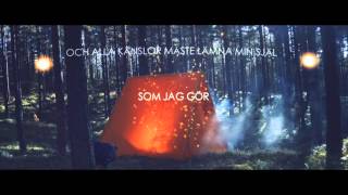 Jag kommer aldrig kunna dö med dig  Emil Berg official lyric video [upl. by Lodmilla896]