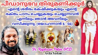 പീഡാനുഭവ തിരുമണിക്കൂർ 30052024  Fr Raphson Peter OCD Avila Sadan Karaparambu [upl. by Drawoh]