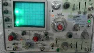 Tektronix 453A Oscilloscope [upl. by Dnomsad673]