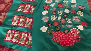 Reversible Advent Calendar Part 3 flosstube epp patchwork [upl. by Tarkany24]