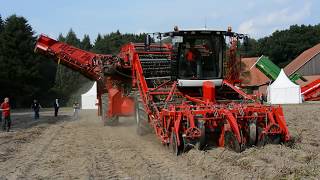 Arracheuse Grimme Ventor 4150 au travail [upl. by Anytsirk]