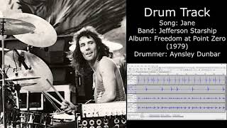 Jane Jefferson Starship • Drum Track [upl. by Spiro]