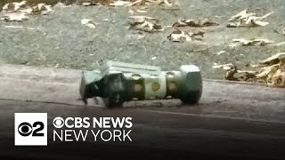 Device near NYC Marathon finish line causes scare in Central Park [upl. by Flor454]