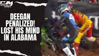 Haiden Deegan Lost His Mind At Alabama Supercross And Was Penalized [upl. by Bobbee]