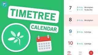 TimeTree Calendar  Full Review [upl. by Alakam]