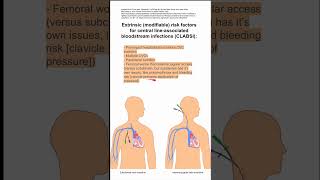 Extrinsic modifiable risk factors for central lineassociated bloodstream infections CLABSI [upl. by Anuahc]