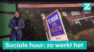 Zo ziet de sociale huurmarkt eruit  RTL Z NIEUWS [upl. by Yarled182]