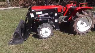 Yanmar 1500 4x4 4 wheel drive tractor [upl. by Lavery733]