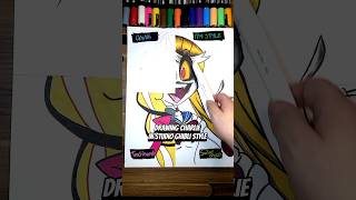 Charlie Morning As A Studio Ghibli Character drawing hazbinhotel [upl. by Eterg]