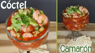 Cóctel de Camarón  Receta  Mi Cocina Rápida [upl. by Avlis]