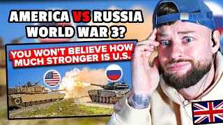 Scared British Guy Reacts to quot USA vs Russia Military Power 2024quot [upl. by Erasaec441]