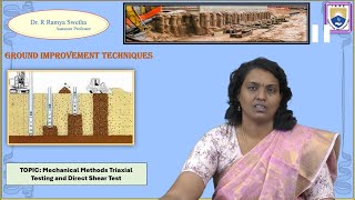 Mechanical Methods Triaxial Testing and Direct Shear Test by Dr R Ramya Swetha [upl. by Ensign353]