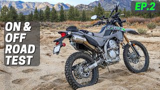 2024 Kawasaki KLX300  First Ride Impressions OnOff Road EP2 [upl. by Aicnelev30]