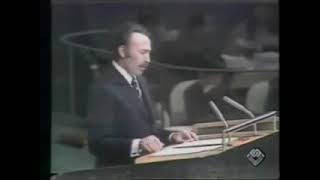 Le Président Houari Boumediene à lONU avril 1974 [upl. by Lasorella446]