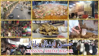 Hassan Abdal Bazar  Hassan Abdal Pakistan  Panja Sab Bazar [upl. by Yolanthe63]