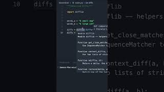 Python 3  Git Diffs In Python python3 coding programming [upl. by Droc648]