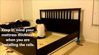 Assembling an IKEA HEMNES Bed [upl. by Boles]