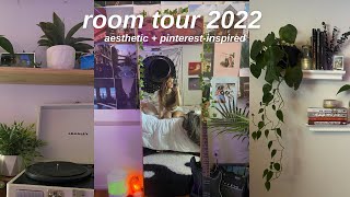 aesthetic room tour 🤍 pinterestinspired [upl. by Yntirb684]