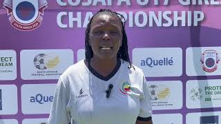 COSAFA SUB17 FEMININOS 2024 MOZ 21 LESOTO [upl. by Eusassilem]