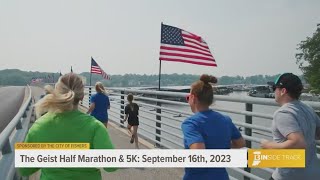 See whats new for the Geist Half Marathon and 5K in Fishers Indiana [upl. by Branden]