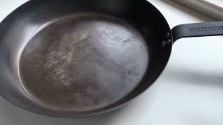 Merten amp Storck Pre Seasoned Carbon Steel Induction 12 Frying Pan Skillet [upl. by Specht]