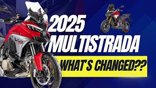 2025 Ducati Multistrada V4 – Whats New [upl. by Atis]