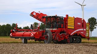 New generation of 4row selfpropelled Harvesters  VARITRON 470 Platinum TERRA TRAC  GRIMME [upl. by Anuska]