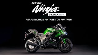 The New 2025 Ninja 1100SX ABS  Product WalkAround [upl. by Audra]