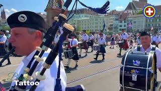 Basel Tattoo Parade 2024 [upl. by Skippy256]