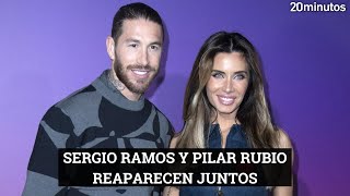 PILAR RUBIO y SERGIO RAMOS reaparecen juntos con sus hijos [upl. by Gweneth]