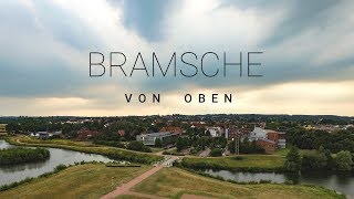 Bramsche von Oben  Drohnenaufnahmen Sommer 2017 4K [upl. by Yanehs]