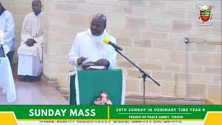 SUNDAY MASS 28TH SUNDAY IN ORDINARY TIME PRINCE OF PEACE ABBEY TIGONI [upl. by Joy]