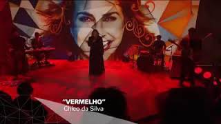 Fafá de Belém cantando Vermelho no Fantástico 160619 [upl. by Schmitt]