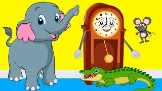 Hickory Dickory Dock  Nursery Rhymes [upl. by Eeliab658]